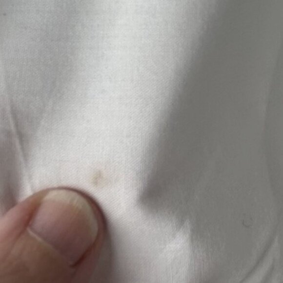 Vtg Alphorn Trachten White Eyelet Button Front Blouse Womens 44 L German Swiss - Picture 4 of 6